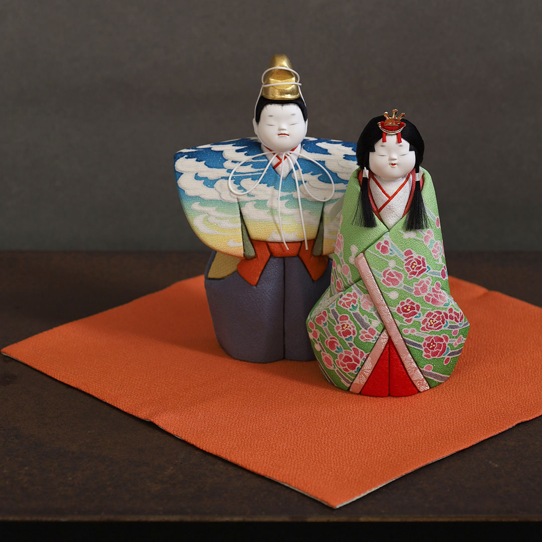 旅雛 桃と彩雲 : ここかしこ 通販 || 縁起物 神仏具 雲棚の販売